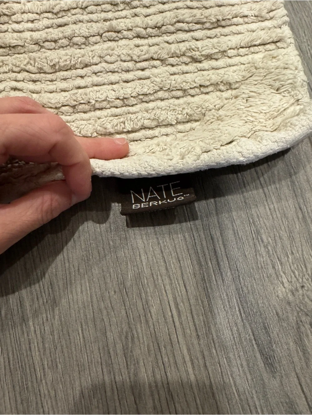 Nate Berkus Beige Bath Mat